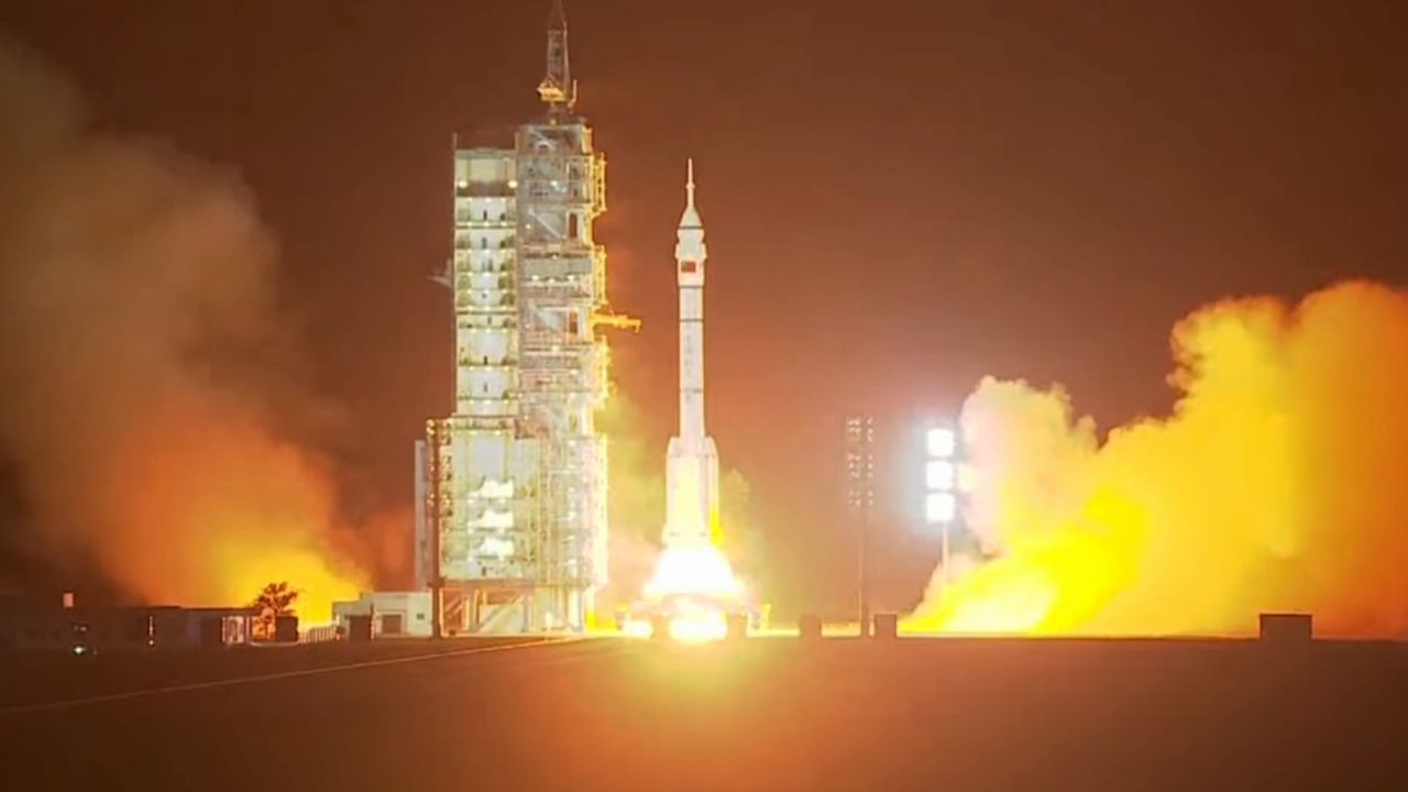 Usthadian Academy /   China Launches Shenzhou-18 Crew to Tiangong Space Station